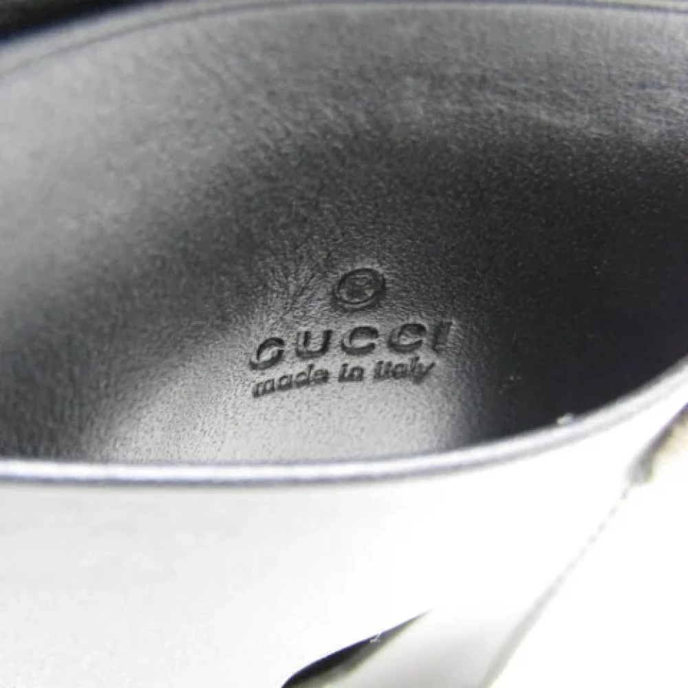 Gucci Vintage Pre-owned Leather wallets Black Dames