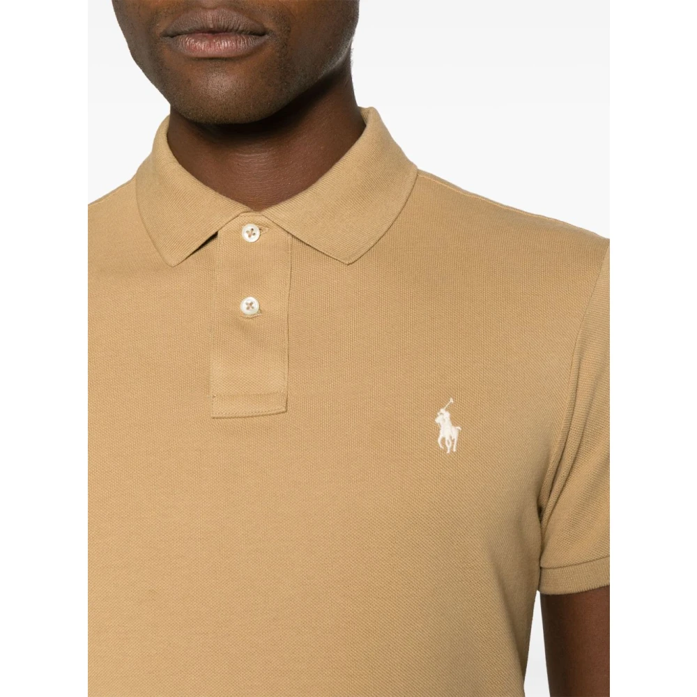 Polo Ralph Lauren Bruine T-shirts en Polos Brown Heren