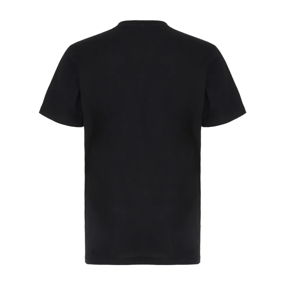 Moschino Casual Katoenen T-Shirt voor Mannen Black Heren