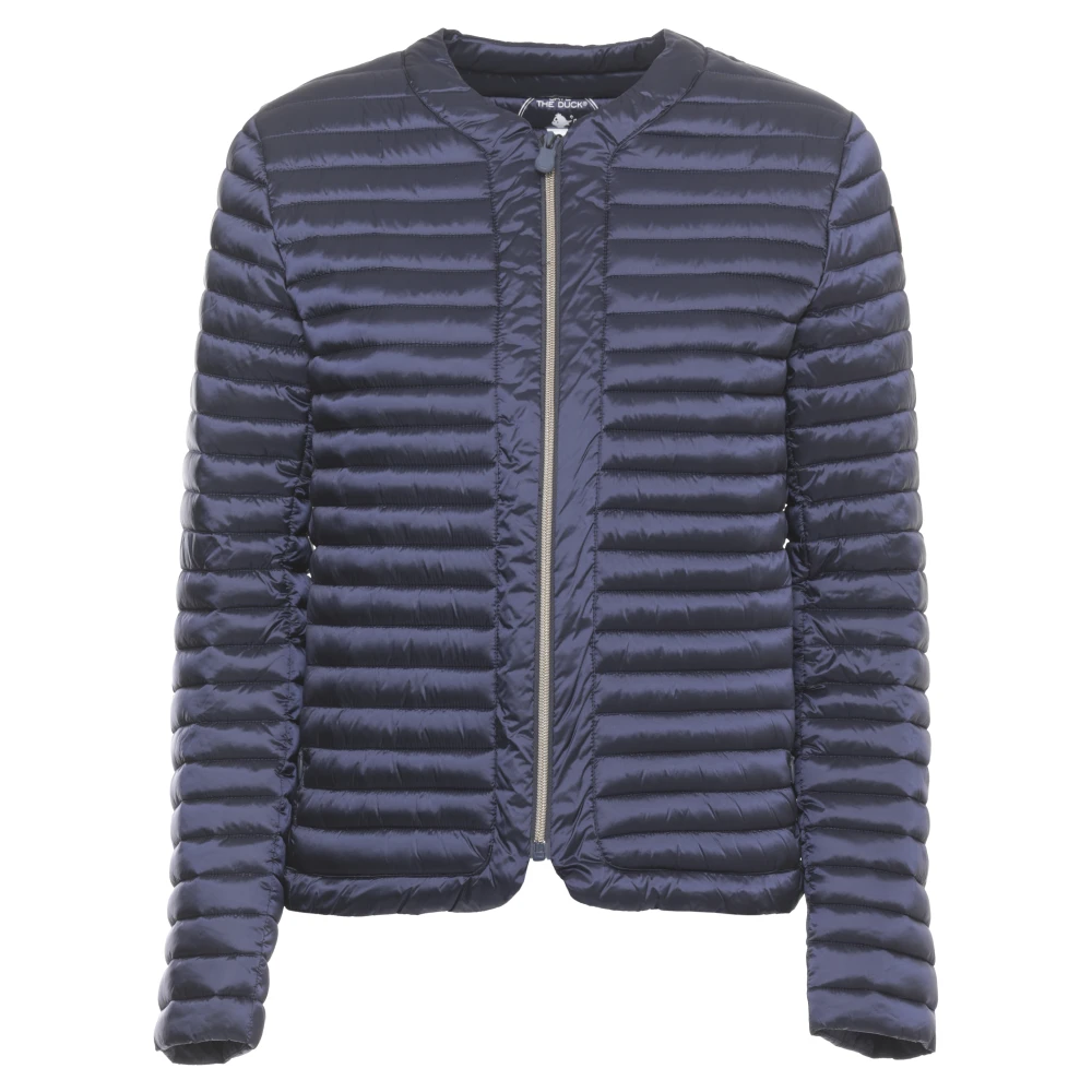 Save The Duck Women's Blue Winter Jackets, L, Carina Quilted Jacket