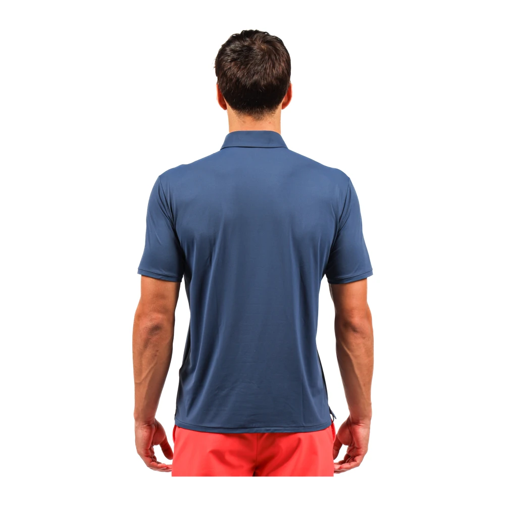 RRD Oxford Pocket Stretch Polo Shirt Blue Heren