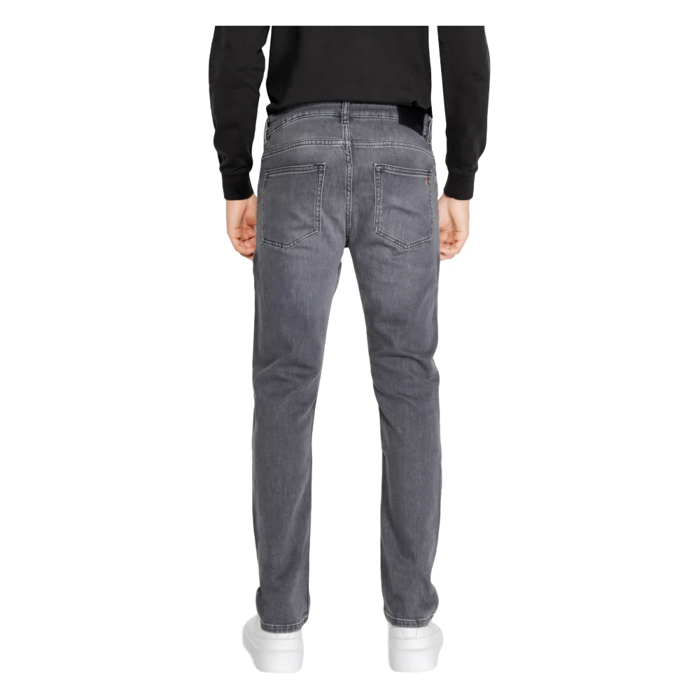 Hugo Boss Heren Jeans Herfst Winter Collectie Gray Heren