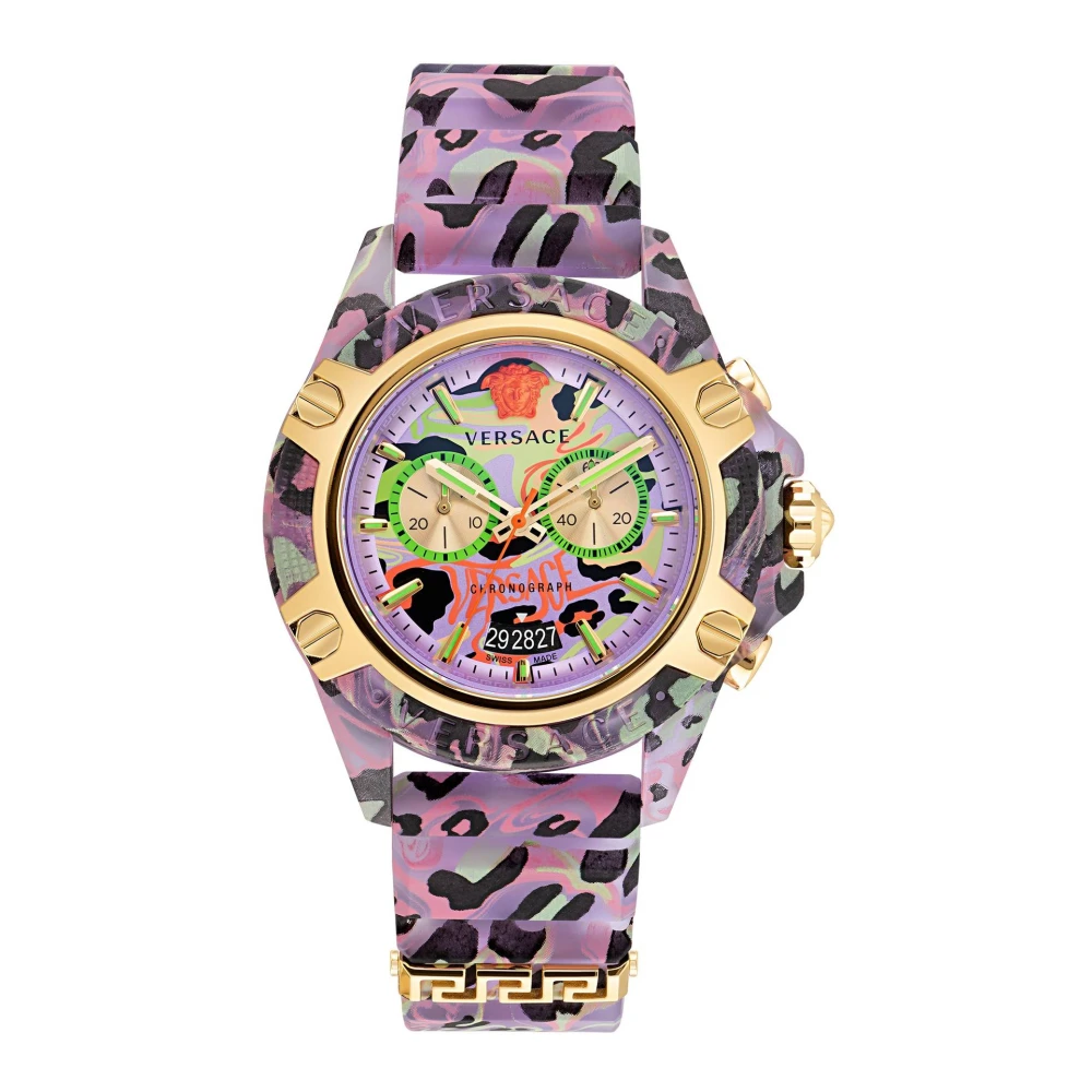 Versace Chrono Active Multifunktionsklocka Multicolor, Unisex