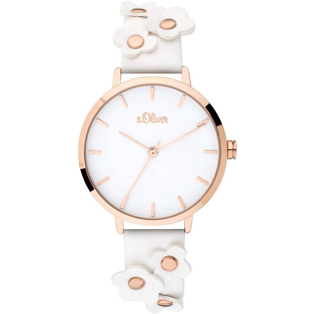 Dames horloge leren band new arrivals