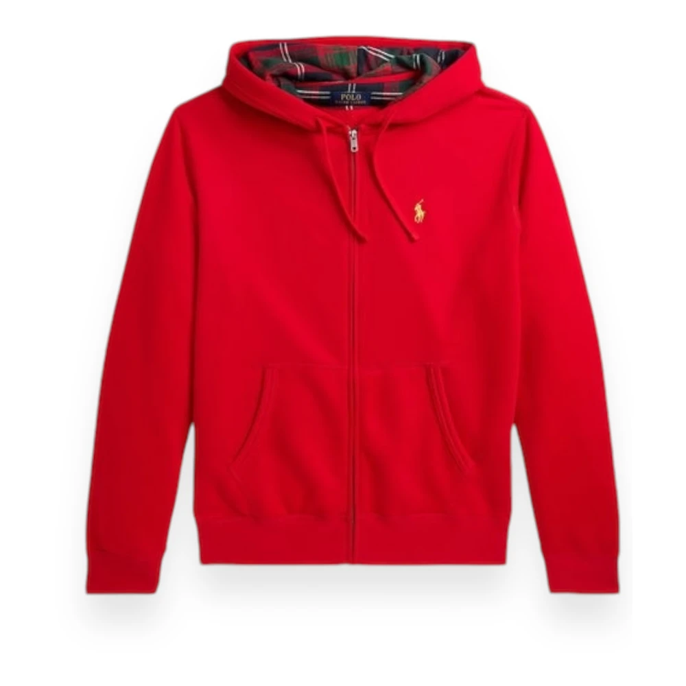 Polo Ralph Lauren Fleece Sweatshirt RL Stijl Red Heren