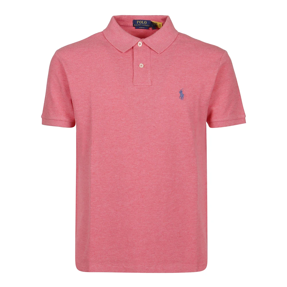 Ralph Lauren Klassieke Polo Shirt Pink Heren