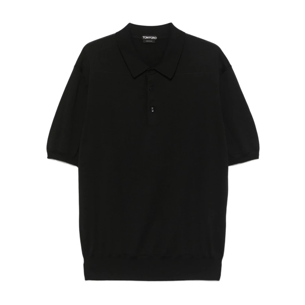 Tom Ford Zwarte T-shirts en Polos Black Heren