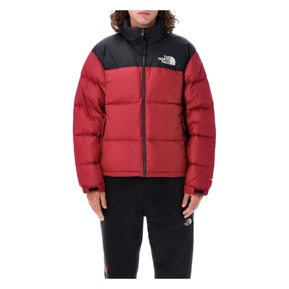 The North Face Retro Nuptse Jas Buitenkleding Zwart Red Heren