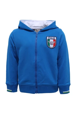 Full Zip Cotton Sweatshirt