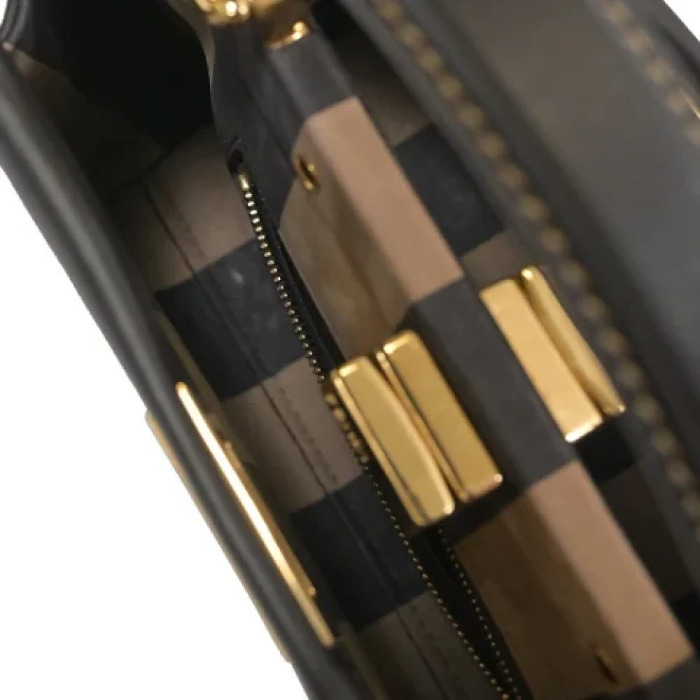 Fendi Vintage Pre-owned Leather fendi-bags Black Dames