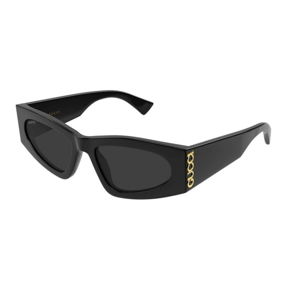 Gucci Women's Black Gg2040s 001 Sunglasses - Sunglasses - 53 Mm - Accessories