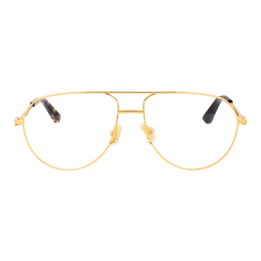Bottega Veneta Stijlvolle Optische Bril Bv1302O Yellow Unisex