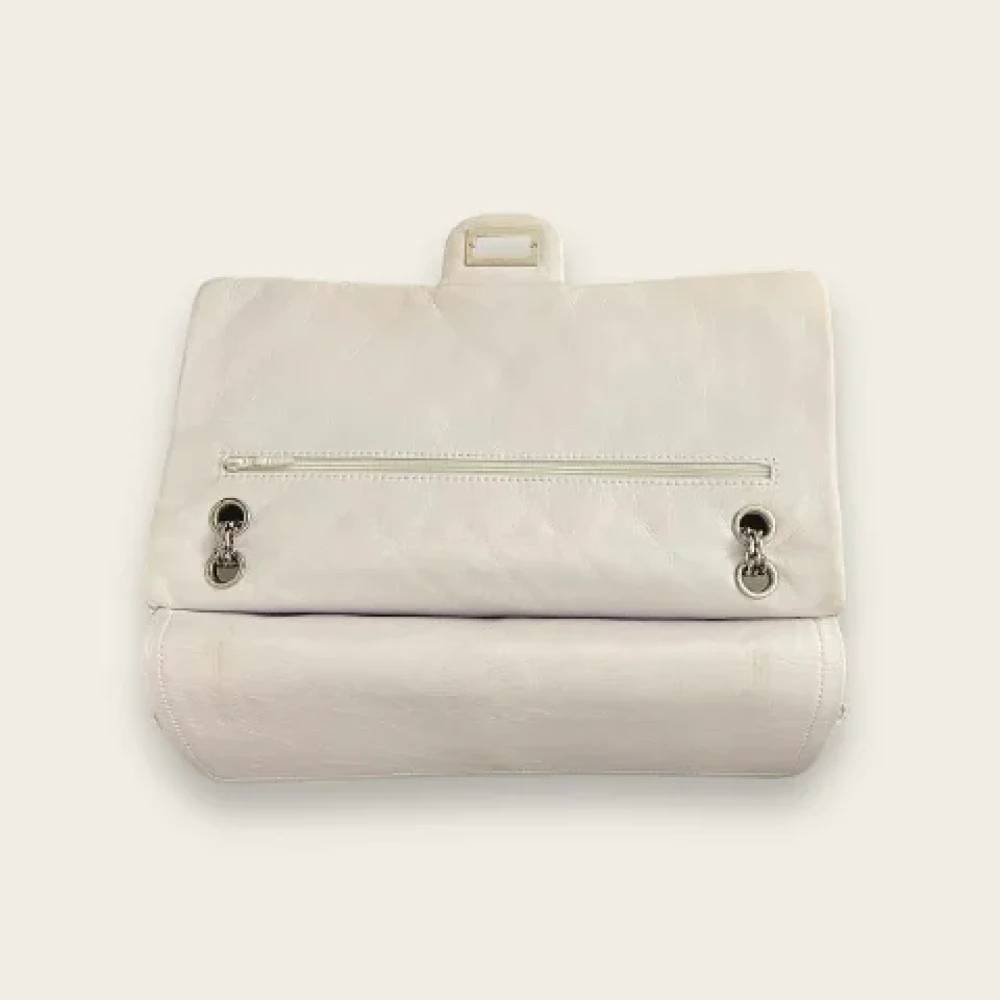 Chanel Vintage Pre-owned Leather chanel-bags Beige Dames