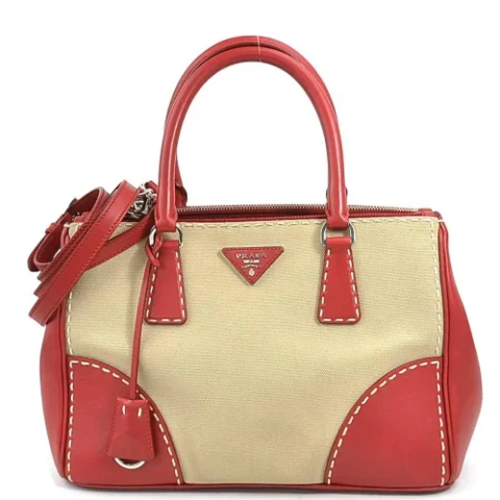 Prada Vintage Pre-owned Fabric prada-bags Multicolor Dames