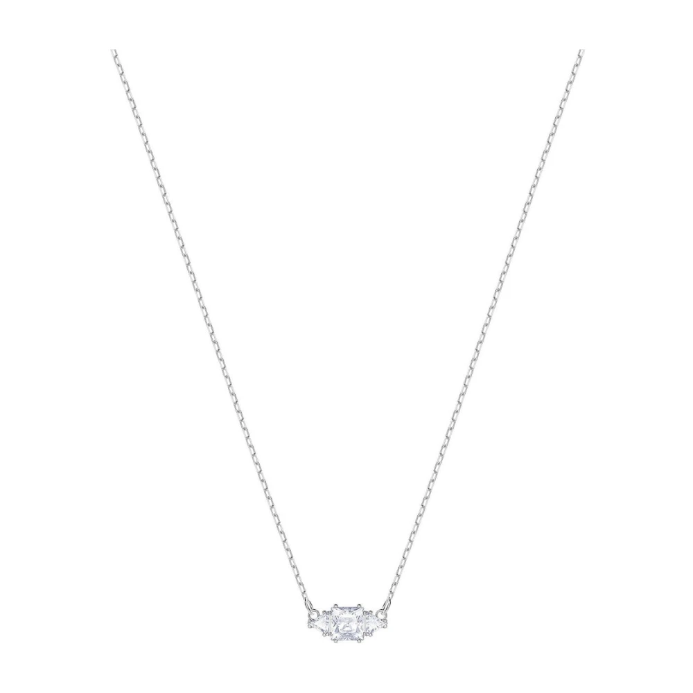 Swarovski Women's White/Silver Necklace Attract Trilogy 5392924