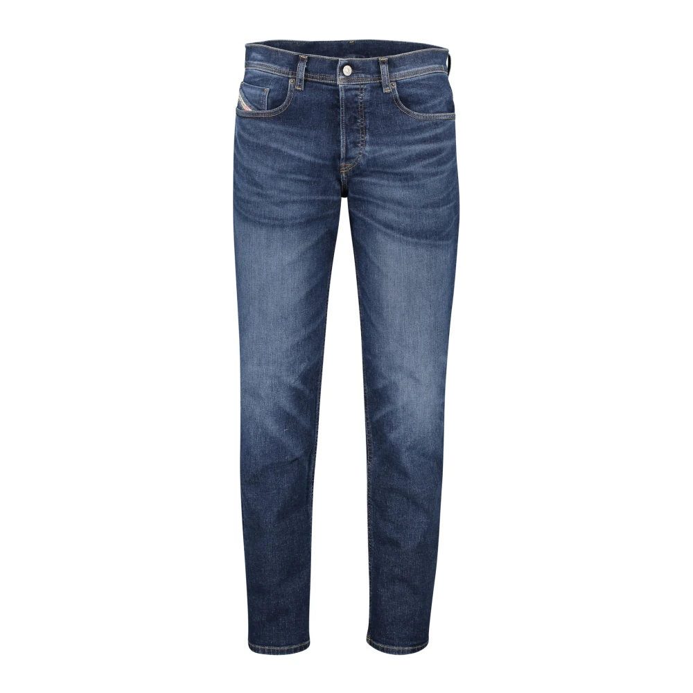 Diesel Blauwe Denim Jeans Blue Heren