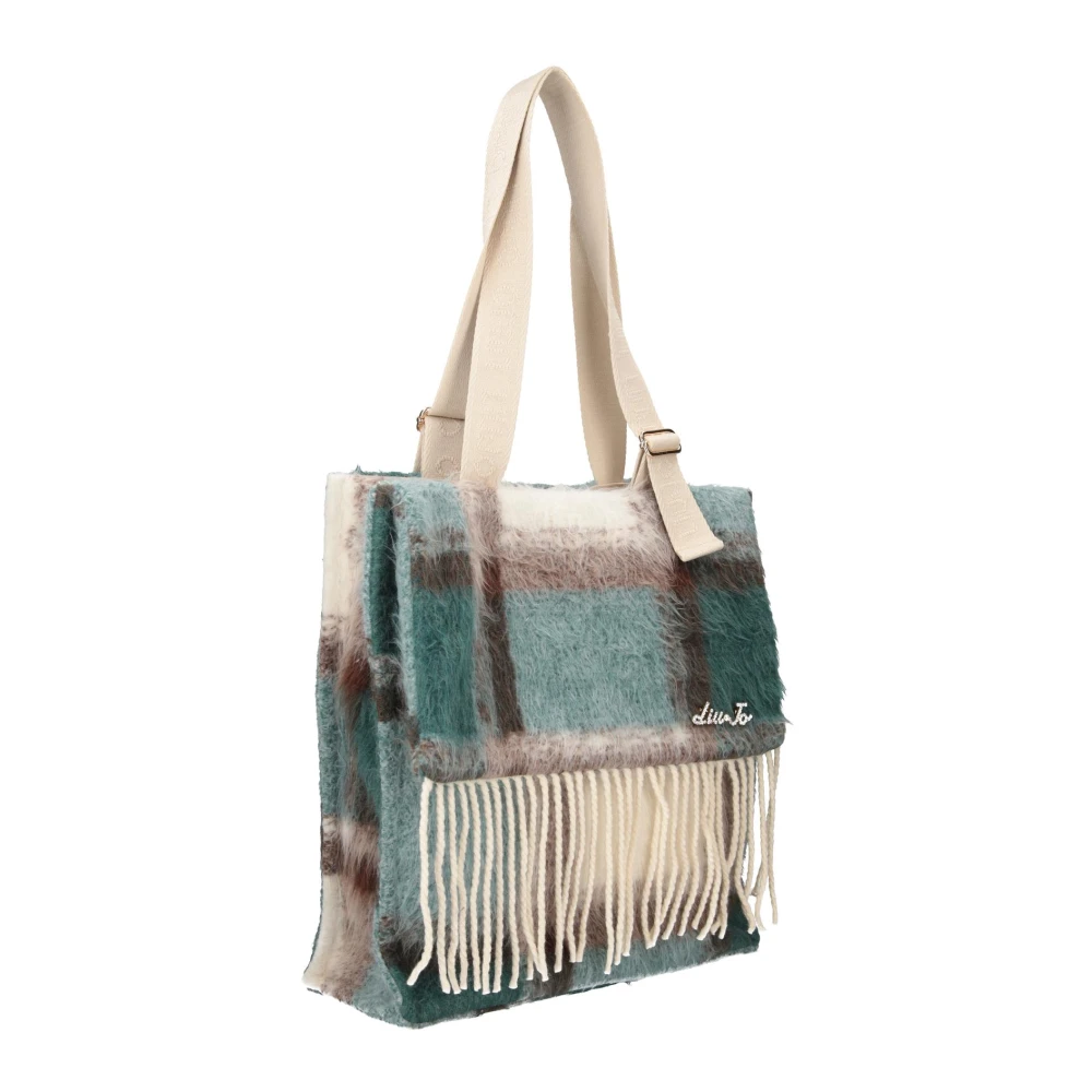 Liu Jo Mode Shopping Check Tas Multicolor Dames