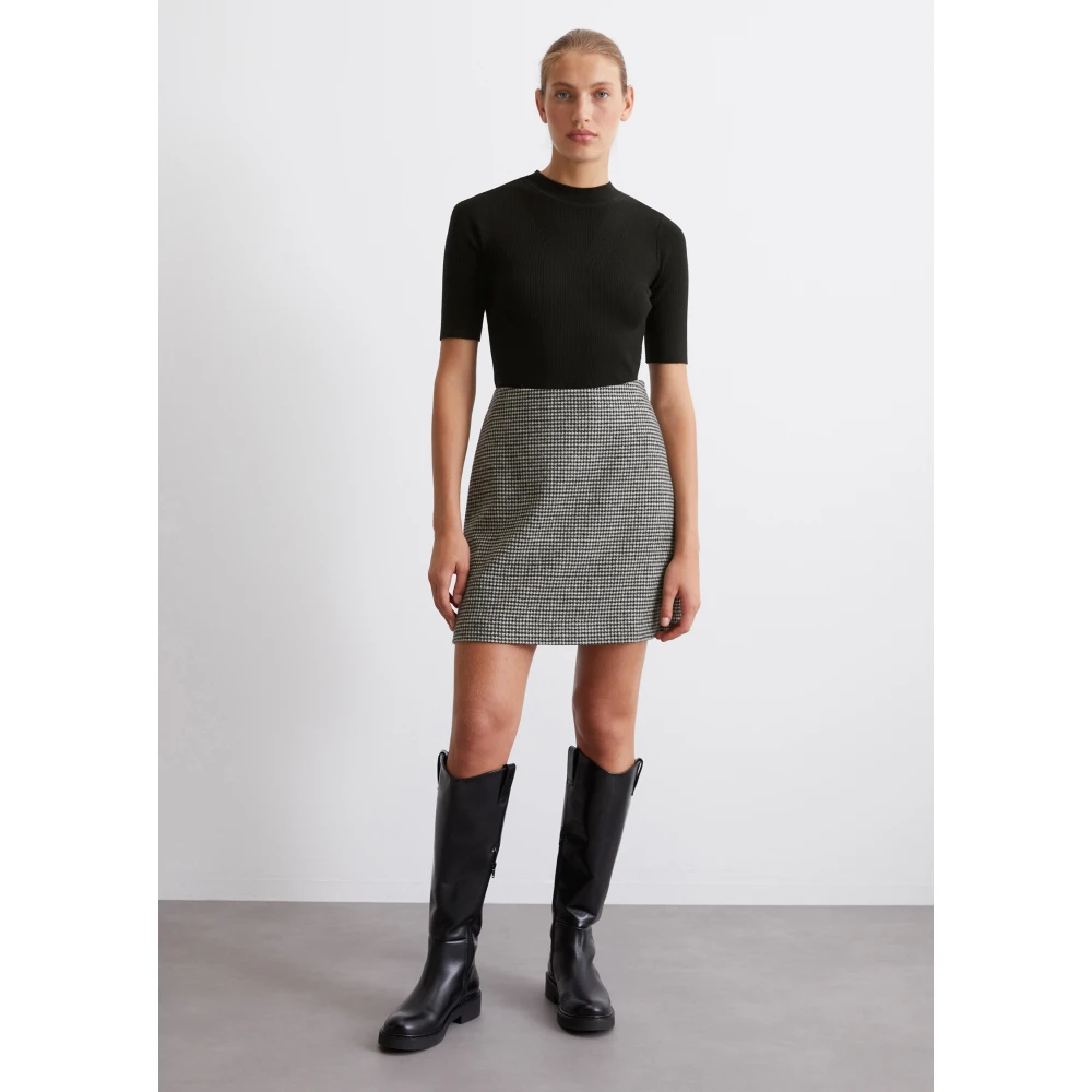 Marc O'Polo Minirok gevormd Black Dames