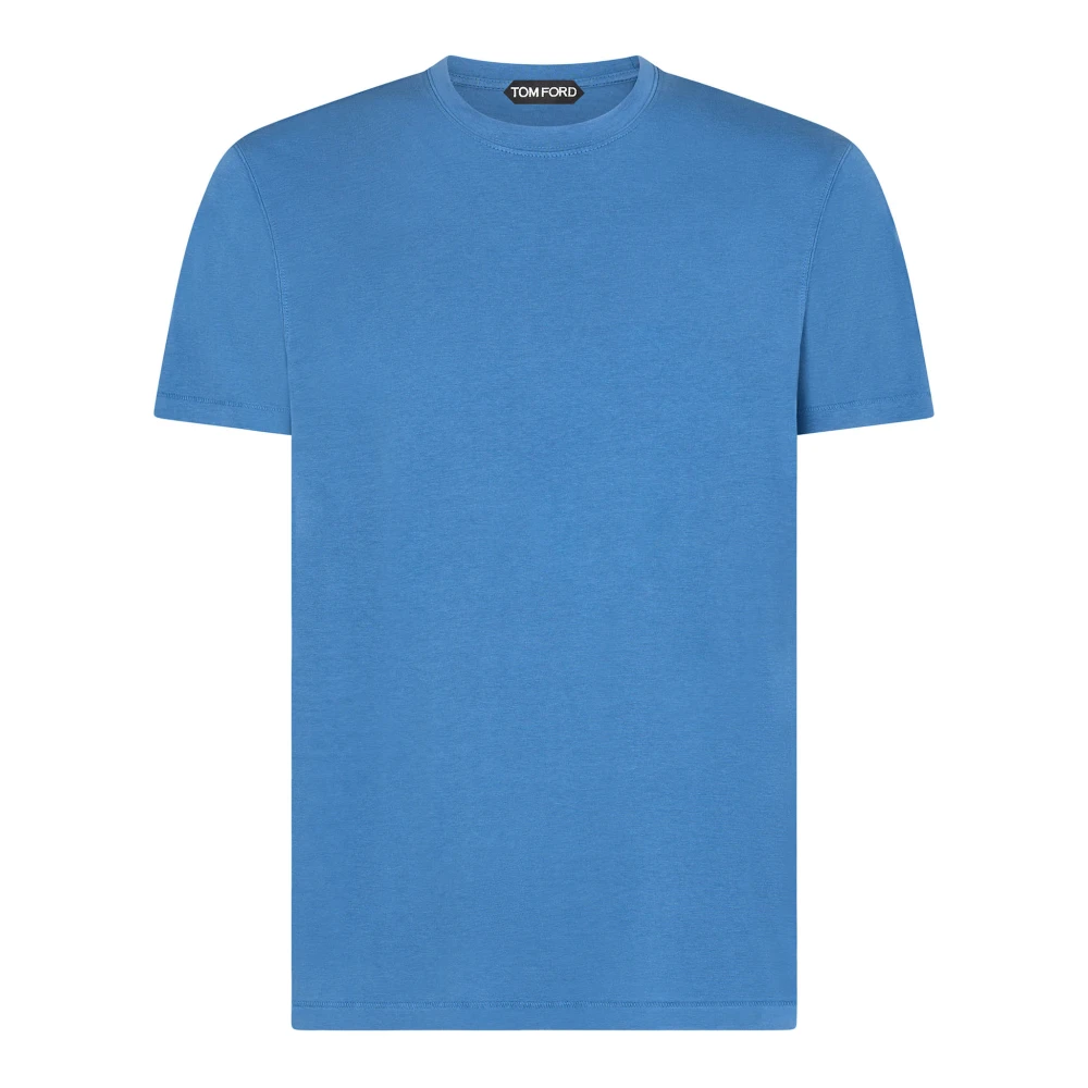 Tom Ford - Tops > T-Shirts - Blue - Tom Ford - Modalova