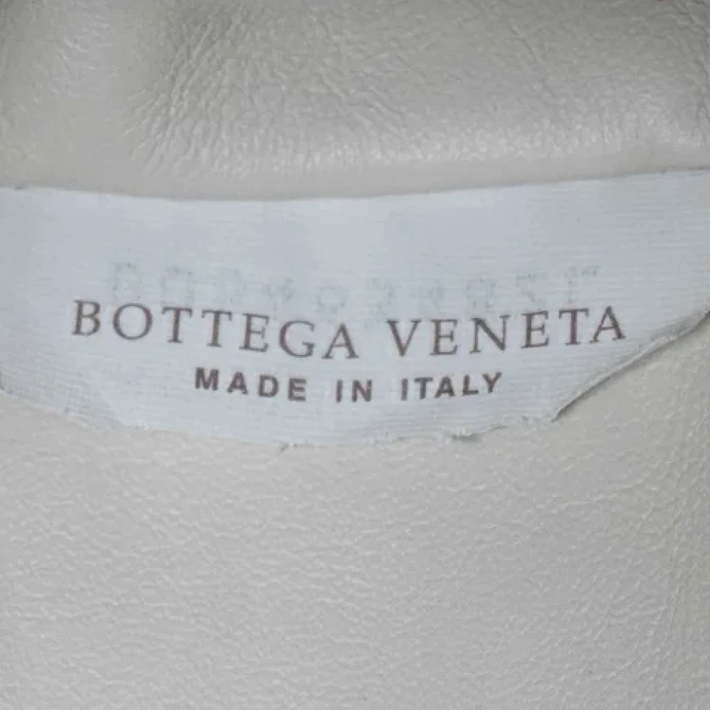 Bottega Veneta Vintage Pre-owned Leather clutches White Dames