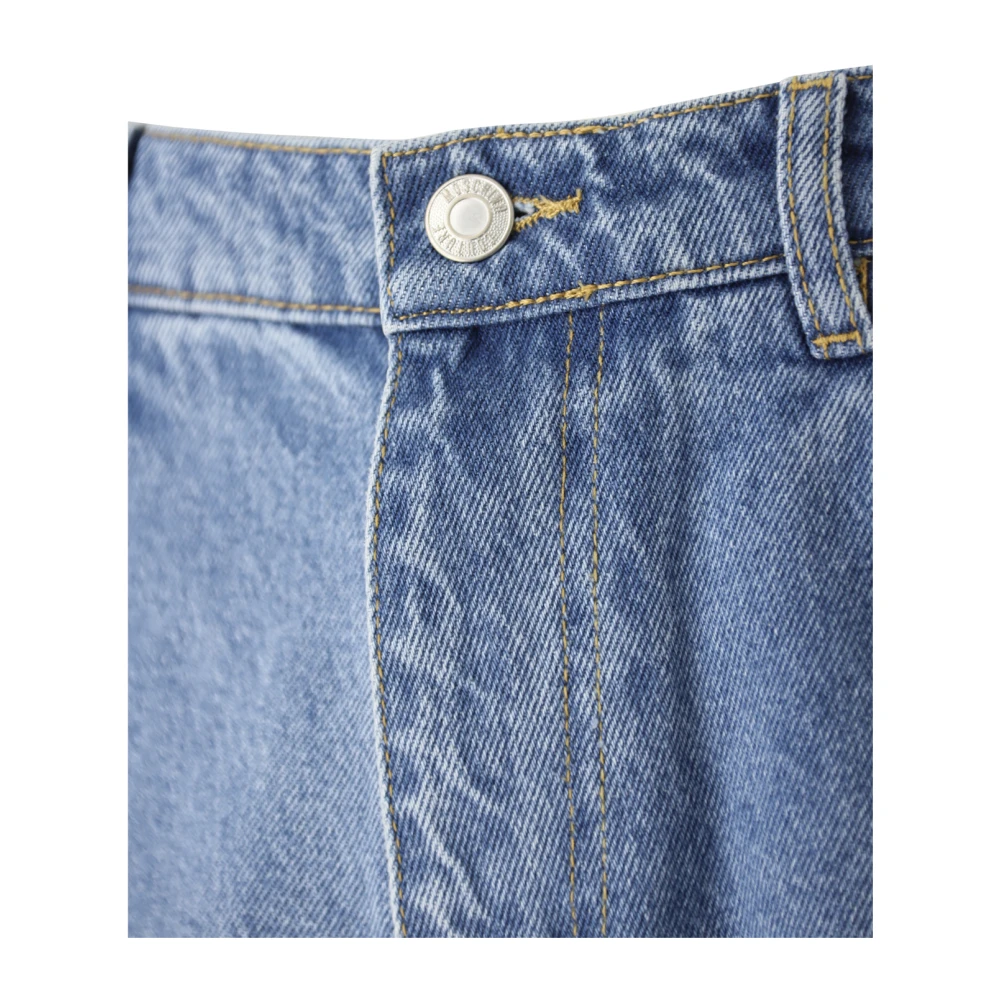 Moschino Denim Teddy Bear Bermuda Shorts Blue Heren
