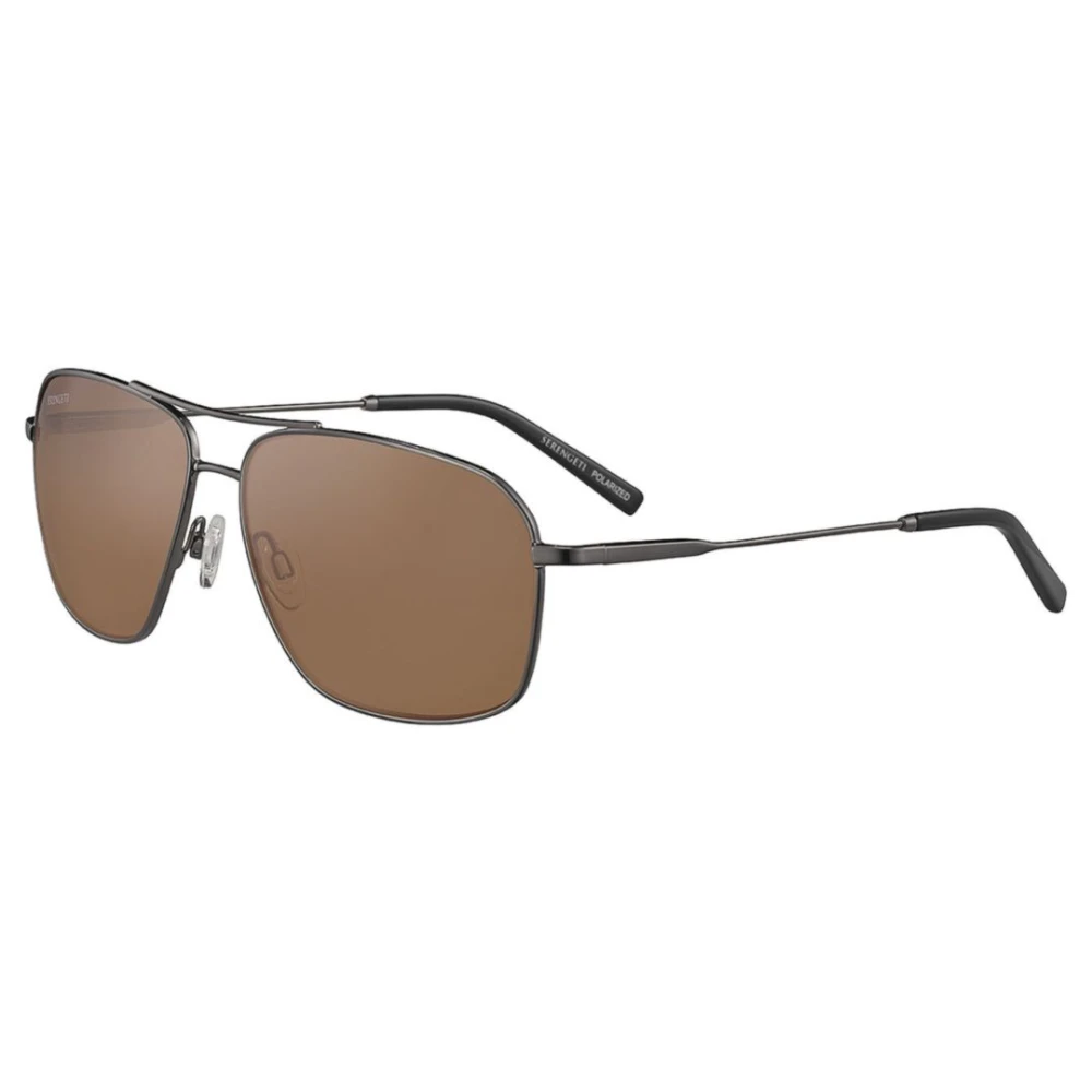 Serengeti Unisex Black Sunglasses, One Size, Stylish Sunglasses For Outdoor Adventures