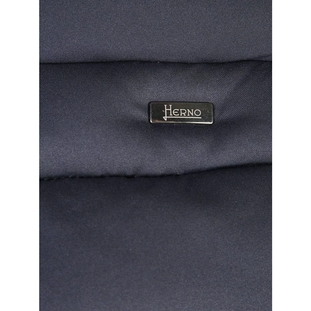 Herno Winterjassen Blauw Piumino Stijl Blue Heren