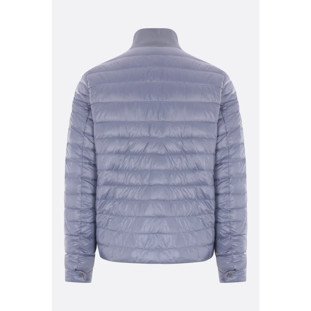 Herno Omkeerbare Lichtgewicht Blauwe Jas Blue Heren