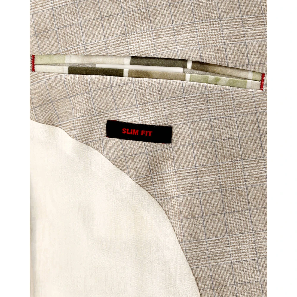 Club Of Gents Stijlvolle Jas CG Cuba-J SV Beige Heren