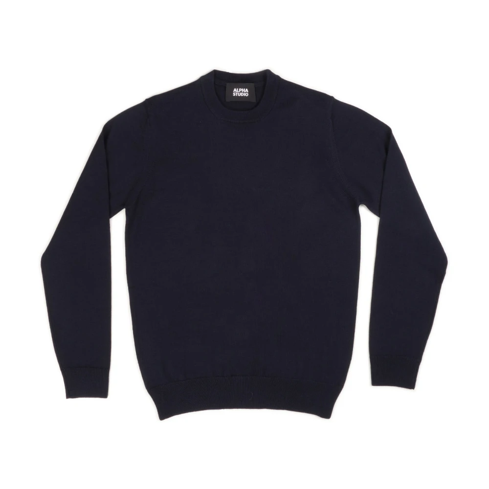 Alpha Studio Uomo Blu Felpe, L, New,