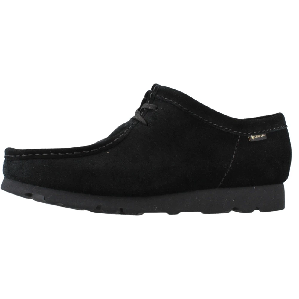 Clarks Uomo Nero - Wallabee Gtx - Shoes - 42 Eu