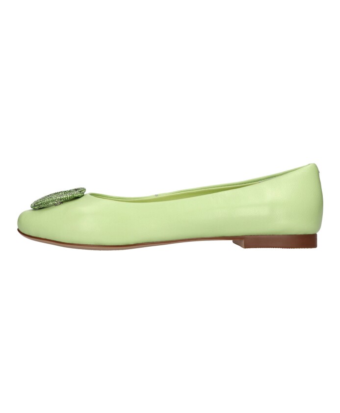 chaussures-plates-vertes
