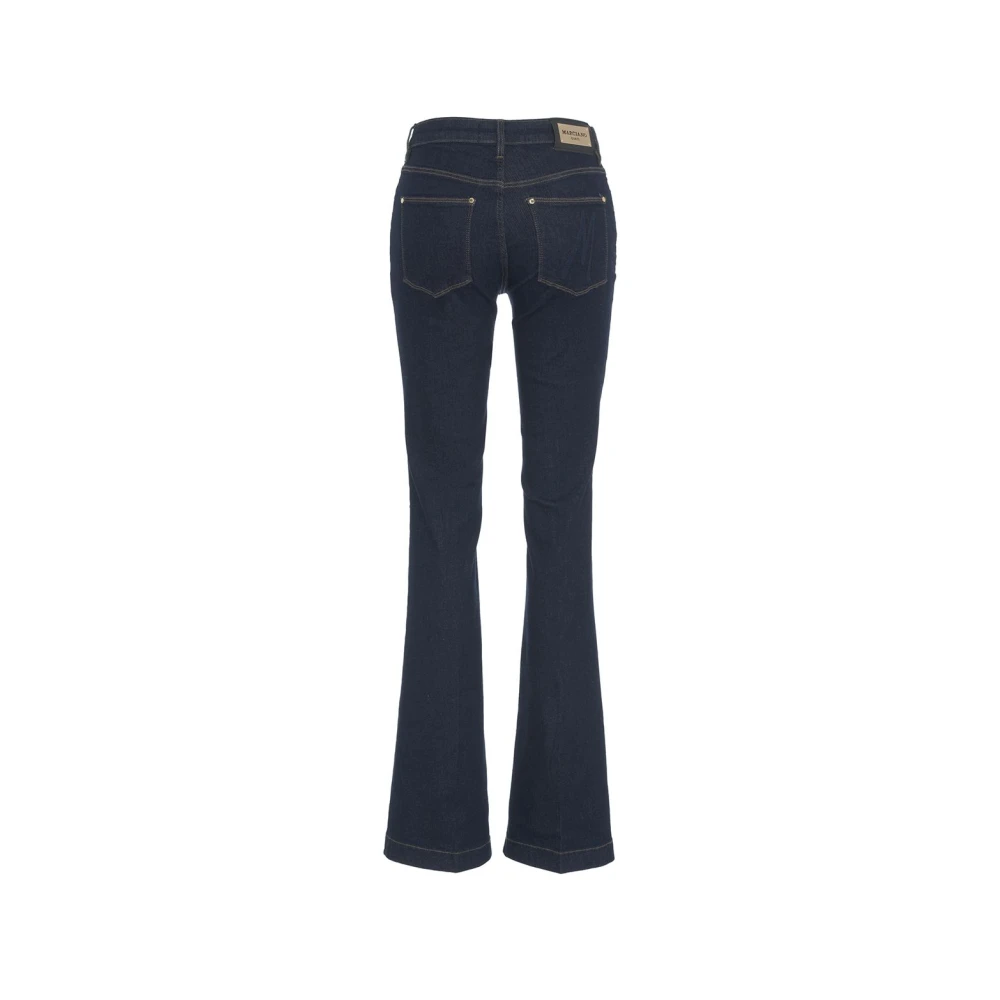 Guess Blauwe Straight Fit Jeans Vrouwen Blue Dames