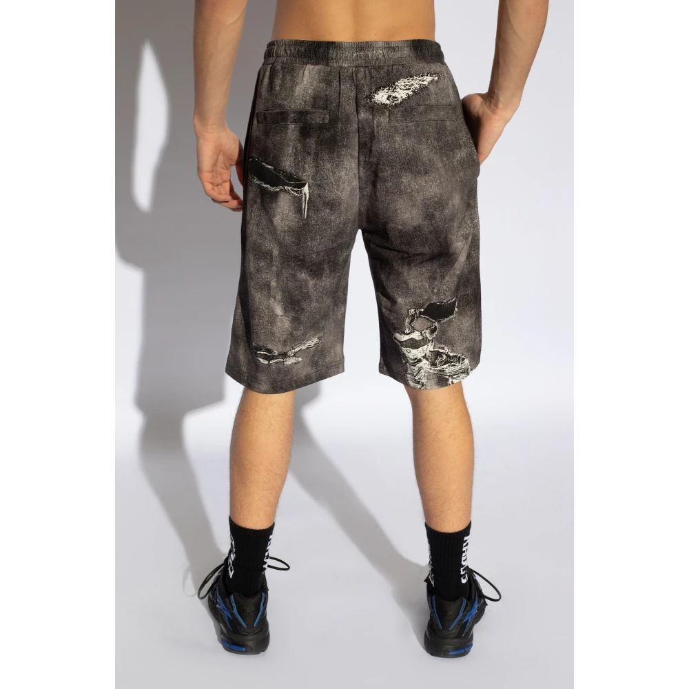 Diesel P-Ston-Short shorts Gray Heren