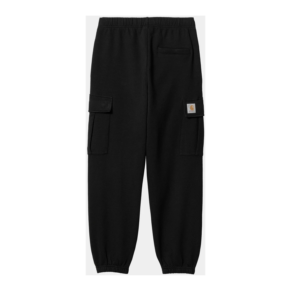 Carhartt WIP Cargo Sweat Pant in Zwart Black Heren
