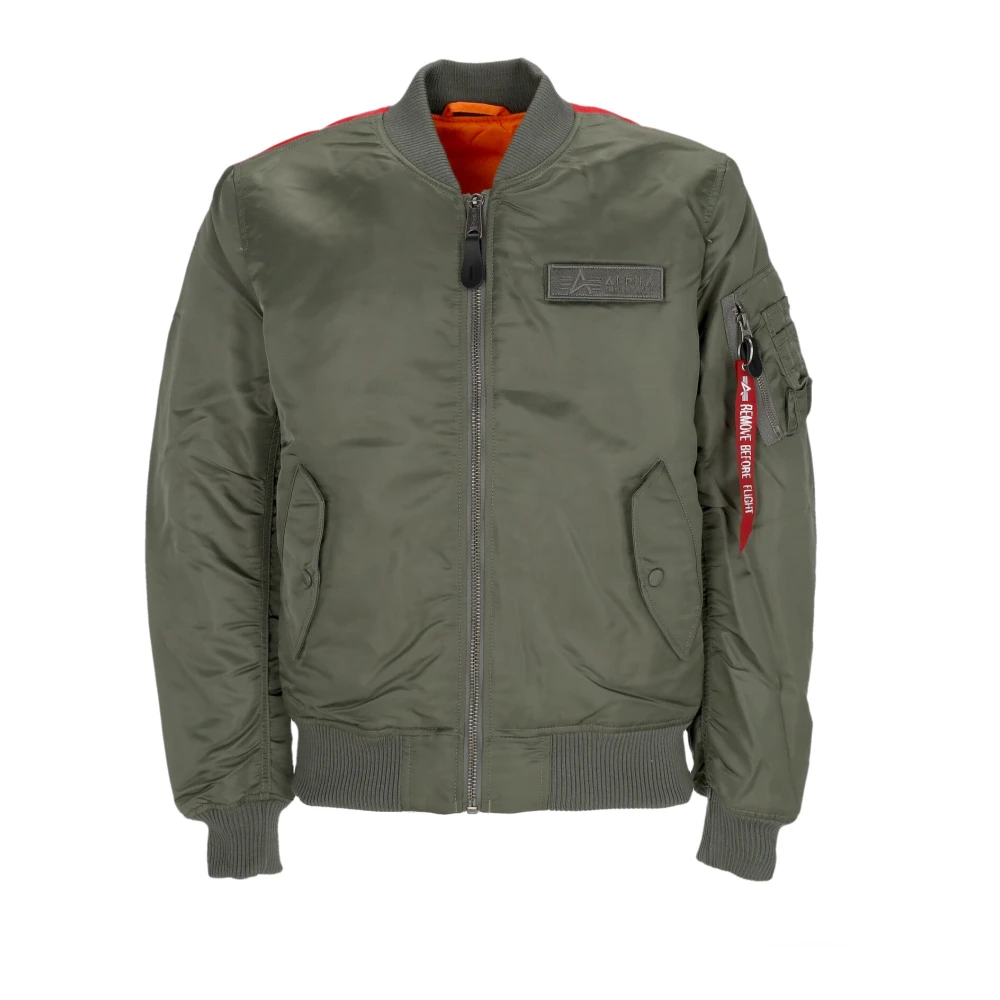 Alpha industries Vintage Green Reversible Bomber Jacket Green Heren
