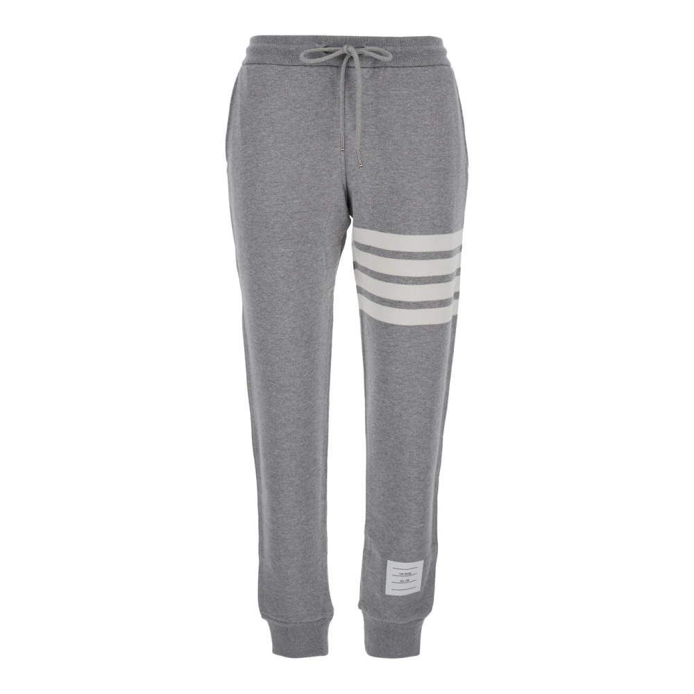 Thom Browne Grijze Sweatpants met Engineered 4 Bar Gray Dames