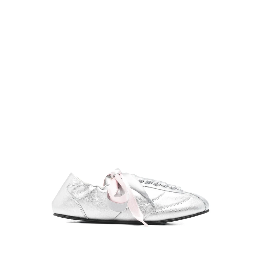 Repetto Tennis Silk Dames Schoenen Grijs