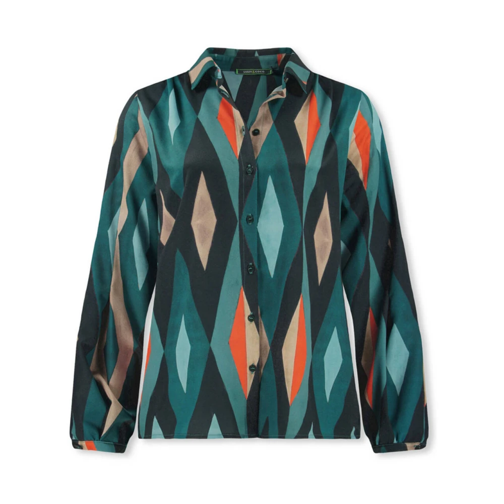 Lizzy & Coco Blouse lange mouw Dali Multicolor Dames