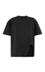 black-cotton-jersey-t-shirt-with-stylish-slit