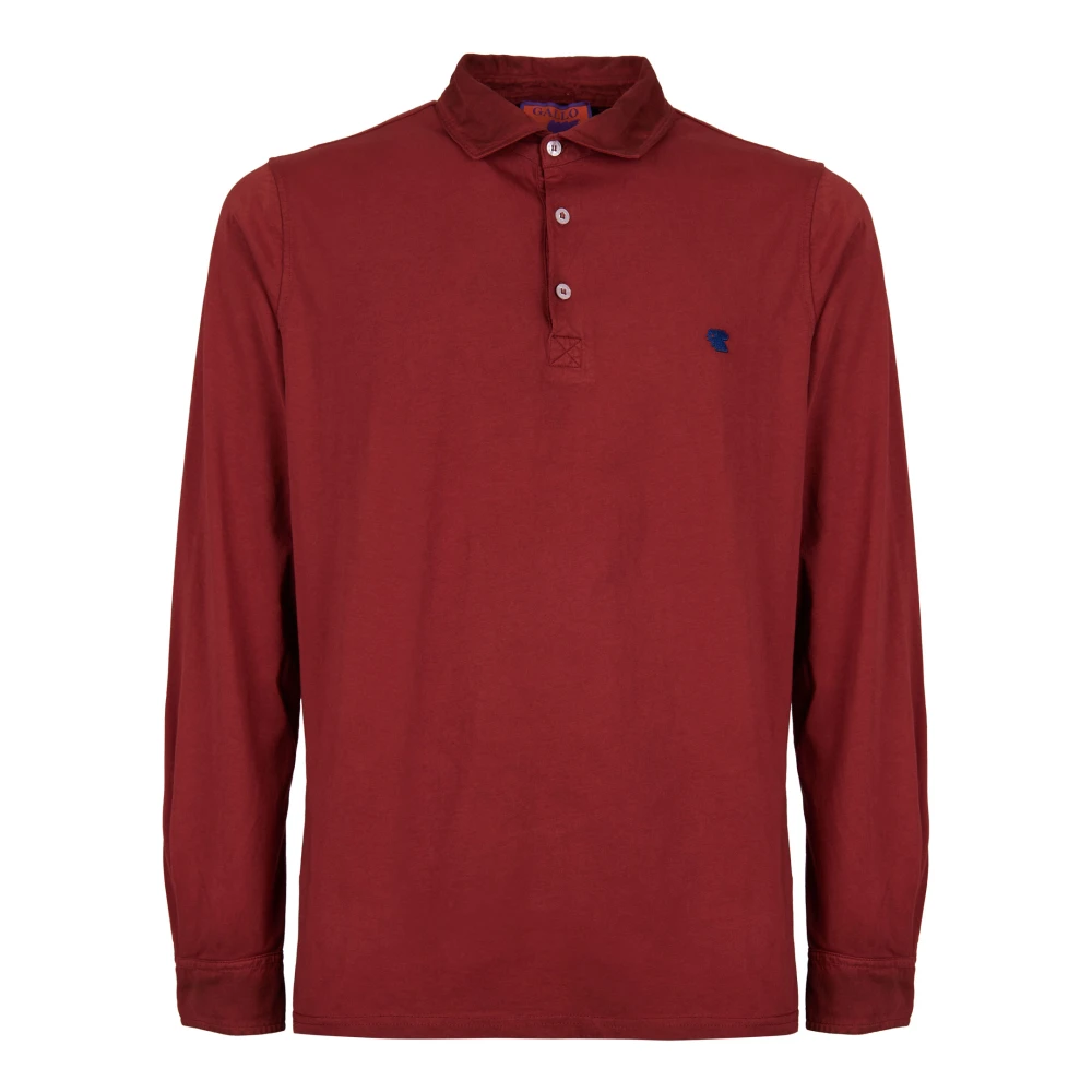 Gallo - Tops > Polo Shirts - Red - Gallo - Modalova