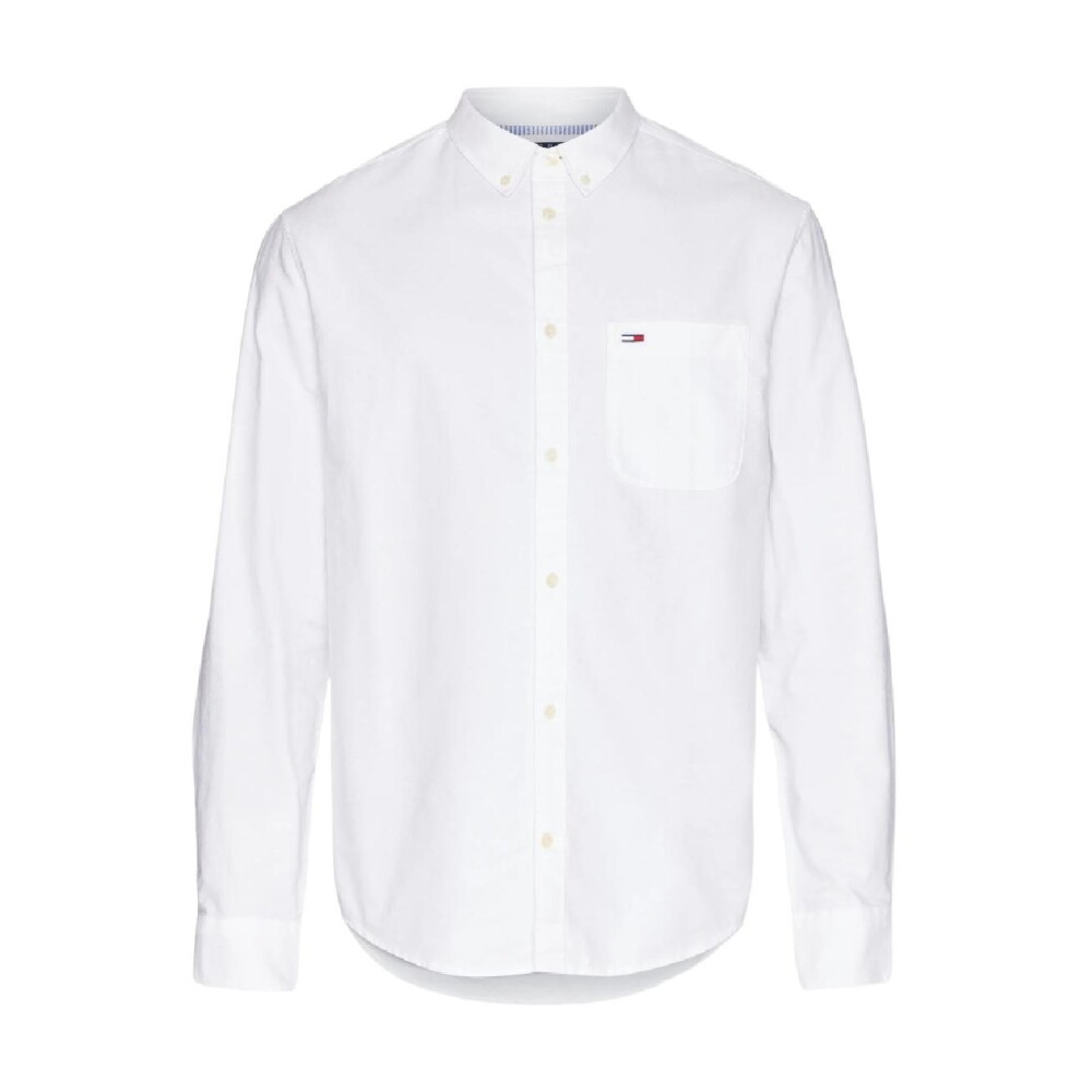 Camicia tommy hilfiger hot sale uomo bianca