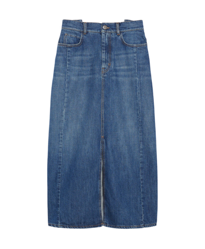 gesso-denim-skirt