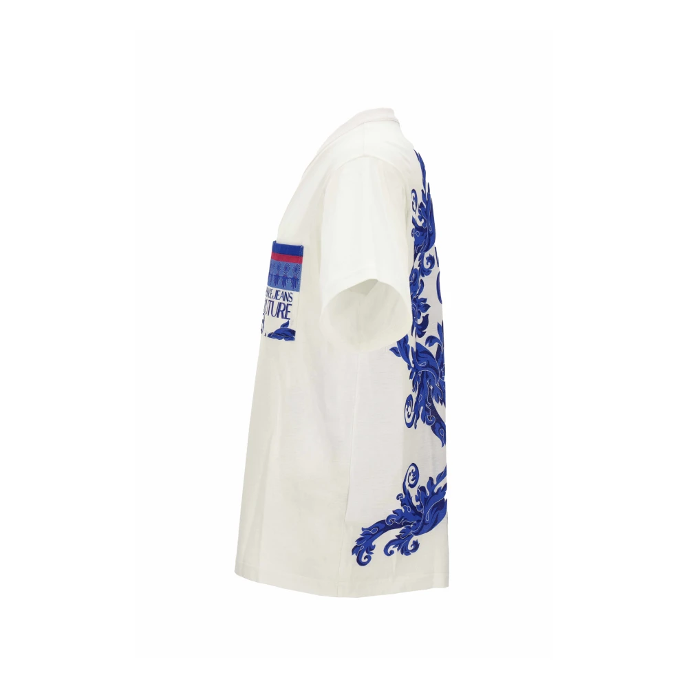 Versace Jeans Couture T-shirts en Polos White Heren