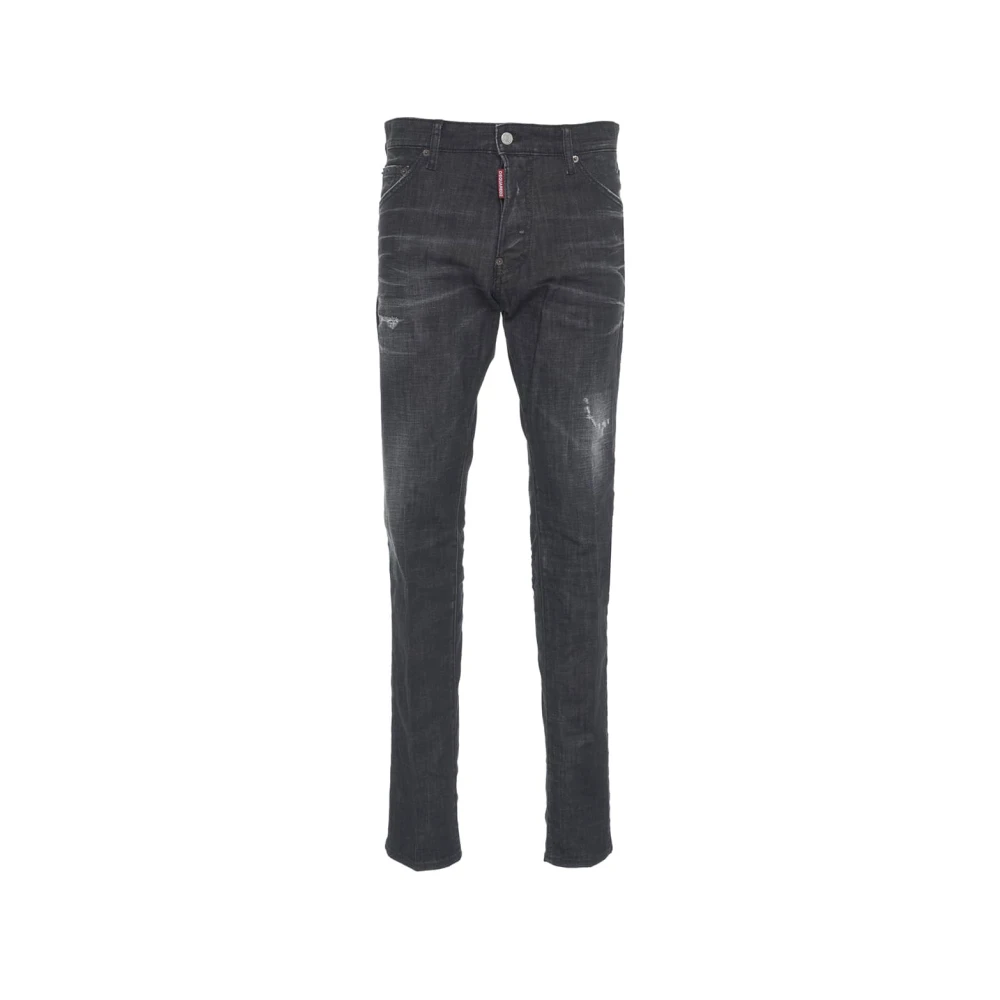 Dsquared2 Zwarte Slim Fit Cool Guy Jeans Black Heren