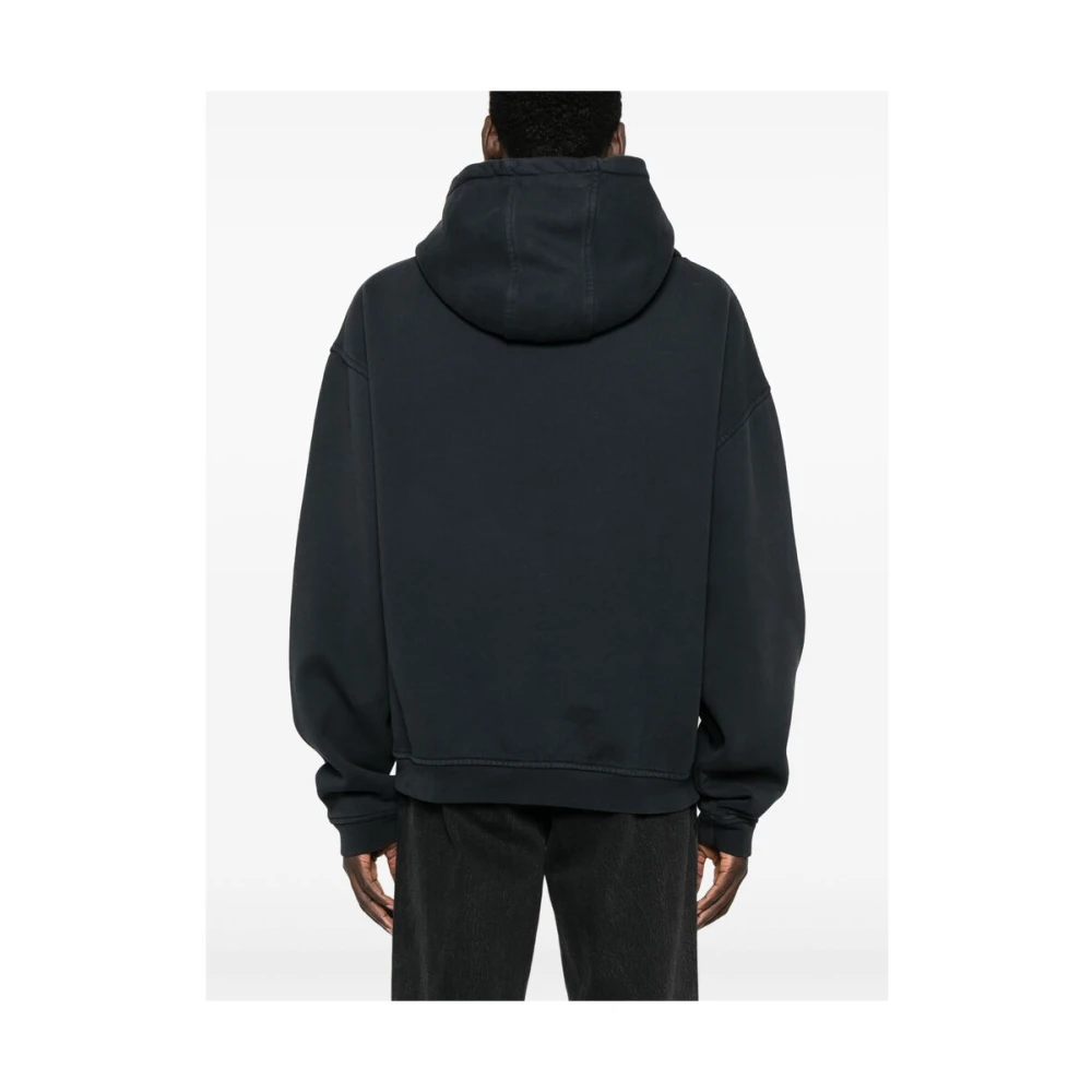 Rhude Zwarte hoodie met logo-opdruk aan de voorkant Black Heren