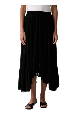 Georgette High-Low Skirt