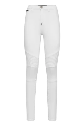 Denimbyxor Hög Midja Biker