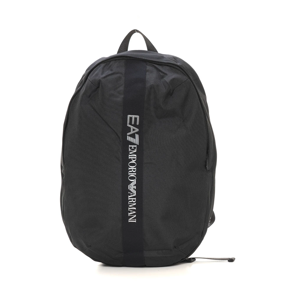 Emporio Armani EA7 Canvas rugzak met ritssluiting Black Heren