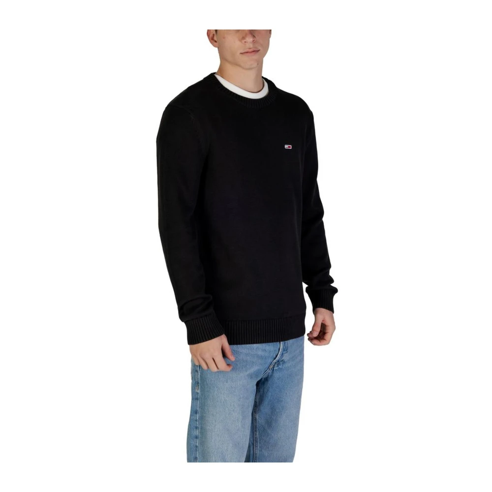 Tommy Jeans Katoenen trui Black Heren